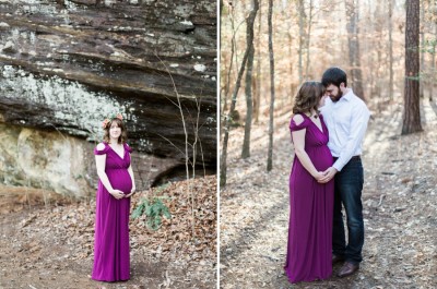 Lauren & Vaughan: NC Fine Art Film Maternity Photography - Live View